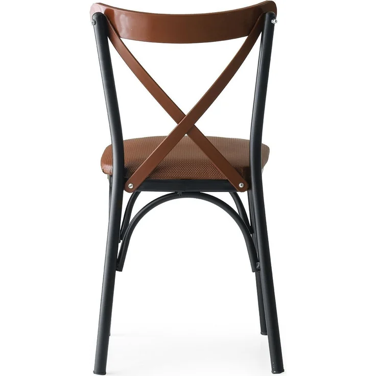 Skye Decor 'Ekol - 1332 V4' Stuhlset (4-teilig), Braun, 42 x 84 x 42 cm – Bild 4