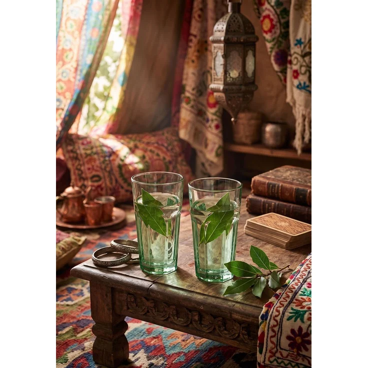 Hermia Concept 'PB-41989-Y' Biergläser-Set (4-teilig), Transparent, 8,8 x 8,8 x 16,6 cm, 500 ml – Bild 1