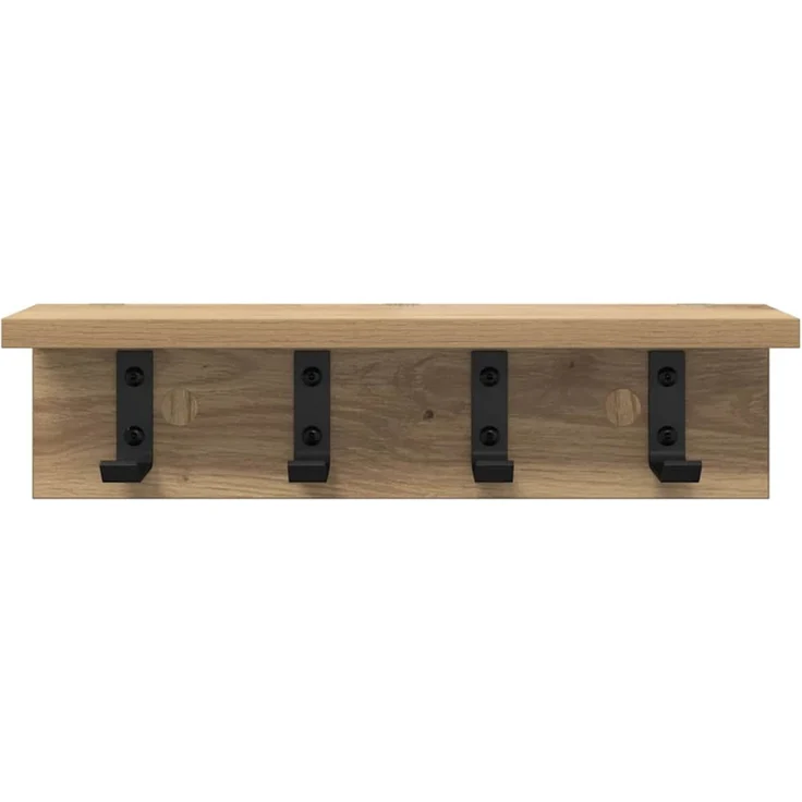 vidaXL Wandmontierter nachttisch Artisan-Eiche 40 x 10,5 x 10,5 cm 874354 – Bild 5