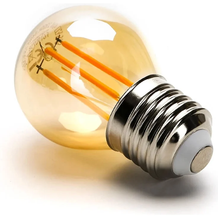 6 W Filament E27 G45 Mini LED Leuchtmittel 2200K Warmweiß – Bild 2