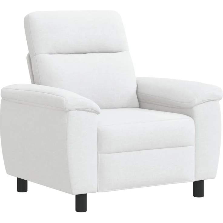 vidaXL Sofa Weiß 95 x 90 x 95 cm Stoff 42040906 – Bild 1