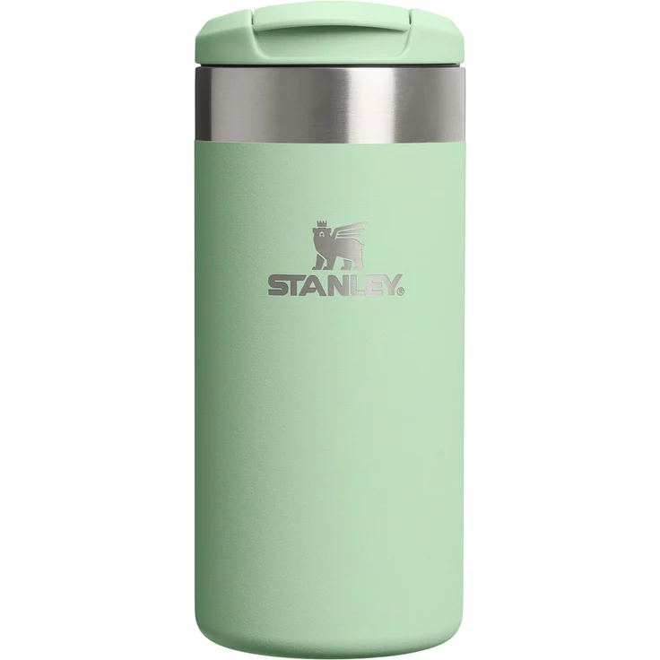 Stanley 1913 Aerolight Transit Thermobecher 0.35L - Hält 4 Stunden Heiß - Spülmaschinenfest - Kaffeebecher To Go Auslaufsicher - Kompatibel Mit Gängigen Pkw-Getränkehalterungen - Pistachio