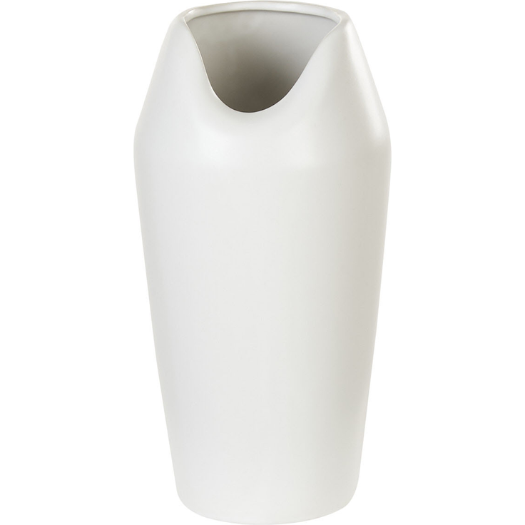 Dekovase APAMEA Steinzeug 33 cm Weiß – Bild 5