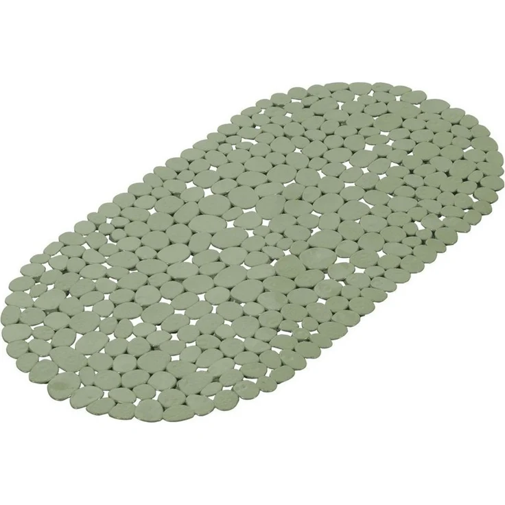 Douceur d'intérieur Duschmatte Rutschfeste Badematte, 36 x 69 cm, VITAMINE, Höhe 0.5 mm, für Badezimmer geeignet, angenehme Trittkomfort, Badematte