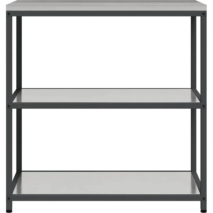 vidaXL Küchenregal HATTEM Silber 90 x 50 x 92 cm Stahl 874958 – Bild 7
