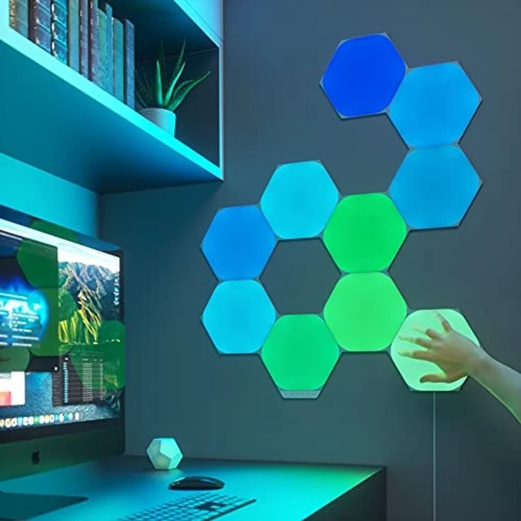 Nanoleaf Shapes Hexagons Expansion Pack (3 Panels) EEK G – Bild 5
