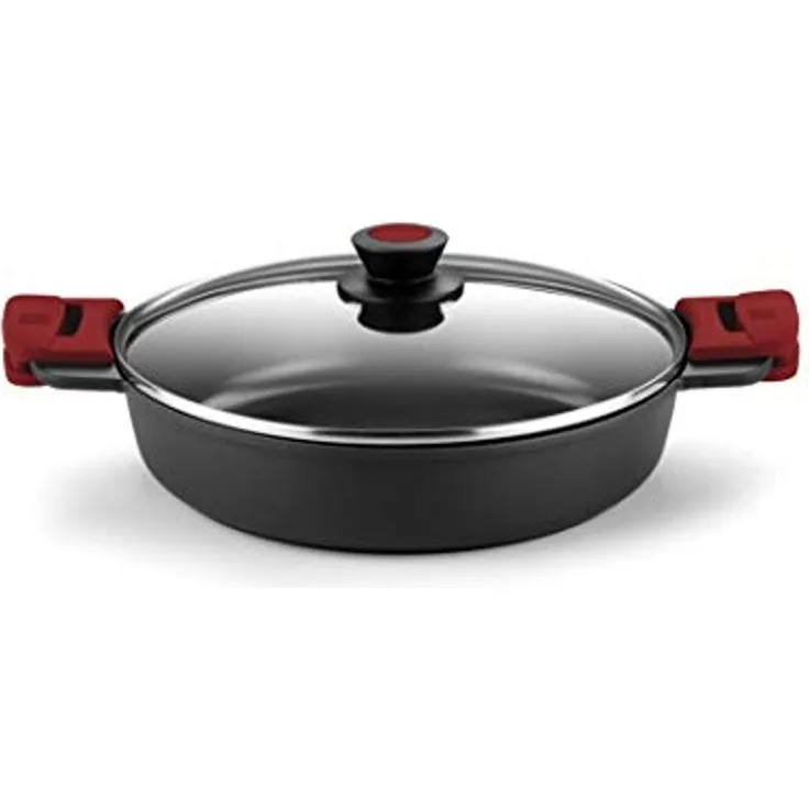 Kasserolle mit Glasabdeckung BRA Premiere A4105