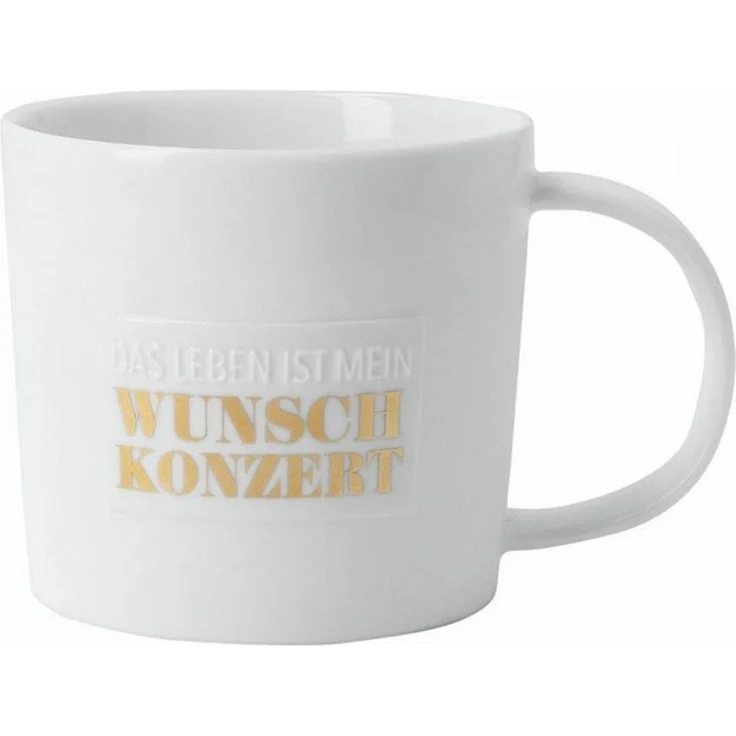 Räder Tasse Design Tasse Poesie Das Leben Ist Mein Wunschkonzert – Bild 2