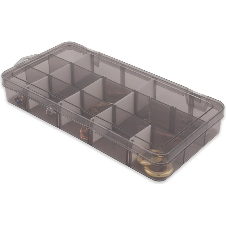 Hermia Concept 'LV-145 - Black' Schmuckkästchen, Schwarz, 10 x 22 x 4 cm – Bild 8