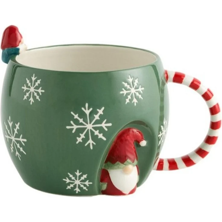 Next Becher Weihnachtstasse Wichtel und Freund, 1-tlg, Steingut