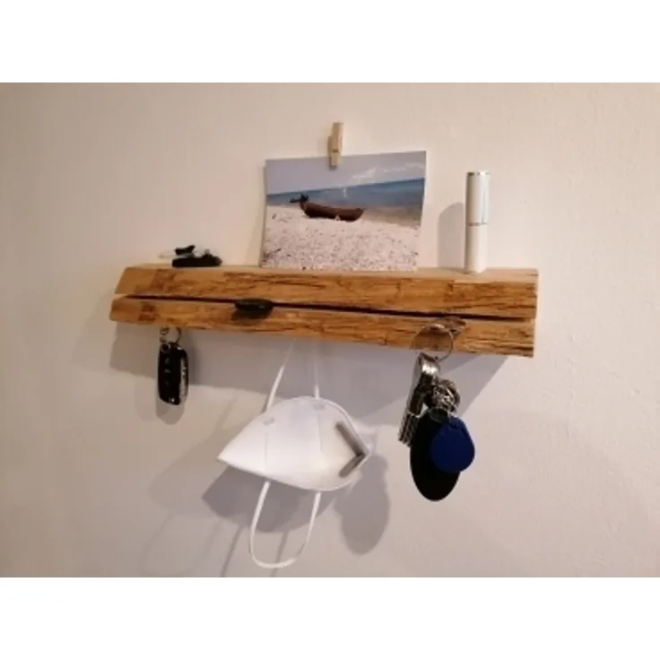 ELI Schlüsselbrett Fritz Eiche - 70 cm - mit Magneten