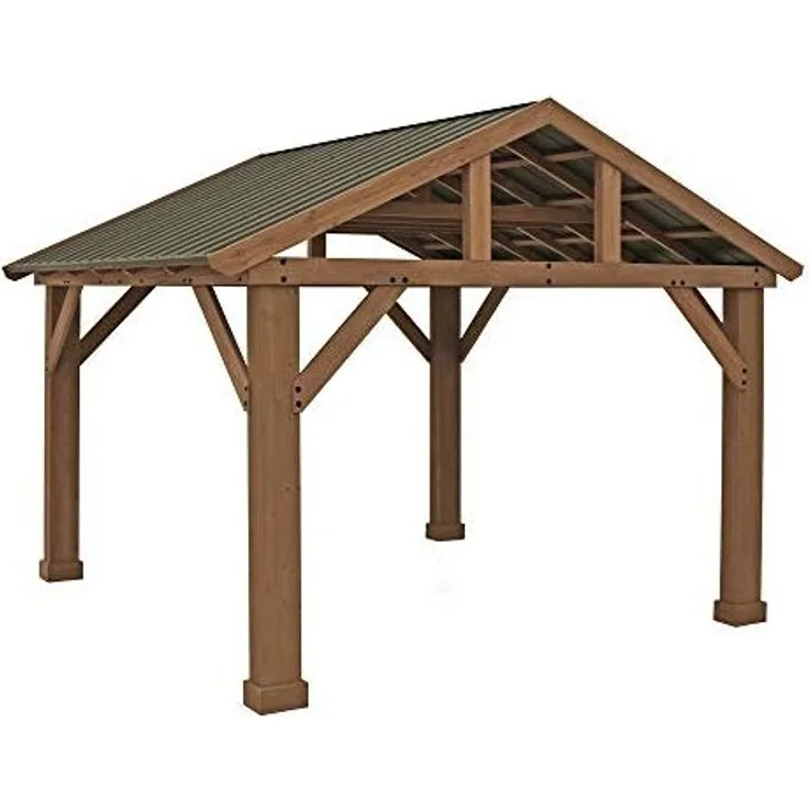 Westmann Holz Pavillon Yukon 1412 | Natur |