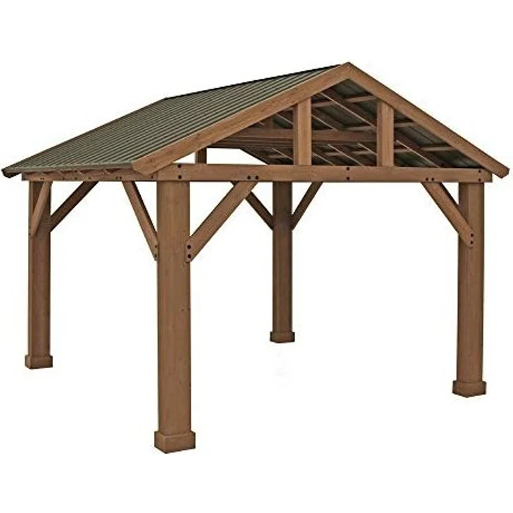 Westmann Holz Pavillon Yukon 1412 | Natur | – Bild 1