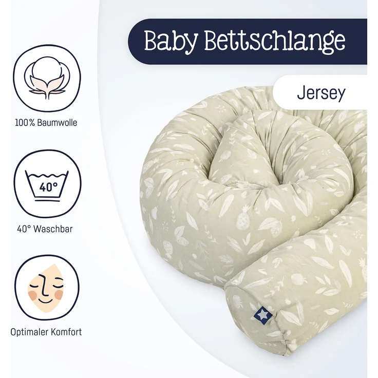 Julius Zöllner Bettschlange Jersey Tropic 180 – Bild 4