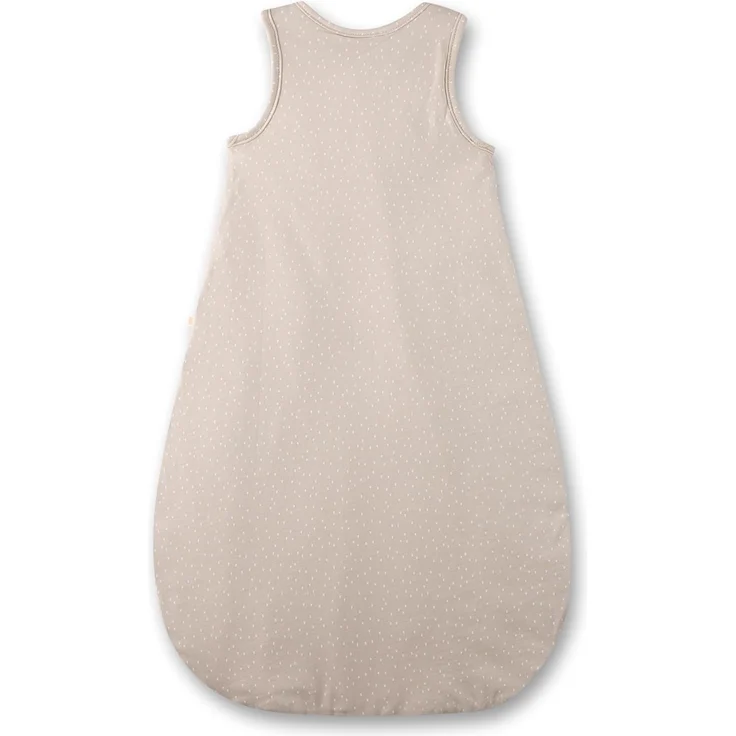 SANETTA Baby-Schlafsack Beige | Praktischer und bequemer Unisex-Schlafsack aus Bio-Baumwolle. Baby-Schlafsack mit Reißverschluss und Regenbogen-Print | Baby Sleeping Bag – Bild 2