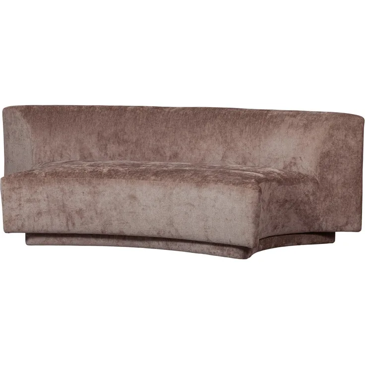 Livetastic 2-Sitzer-Sofa Popular, Taupe, Textil, erweiterbar mit echtem Rücken, 215x72x97 cm
