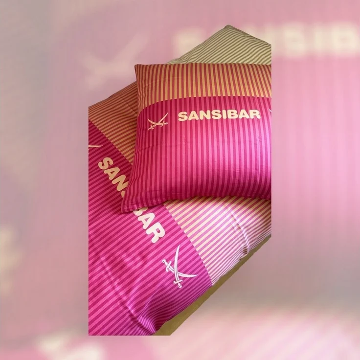 Sansibar Sylt Wendebettwäsche Sansibar Bettwäsche-Set Louis, Streifendesign, 100% Baumwolle, Baumwolle, Hautfreundlich, atmungsaktiv, angenehm weich – Bild 2