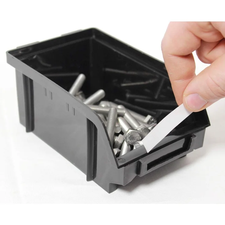 Stapelboxen mit Wandregal rot 32 tlg, Kleinteilemagazin – Bild 6