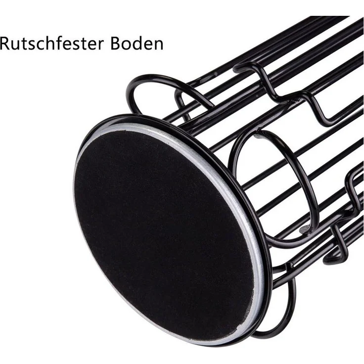 TUWENA Aufbewahrungssystem Kaffeekapselhalter Kompatibel für 32 Stück, Drehbar Kapselständer – Bild 2
