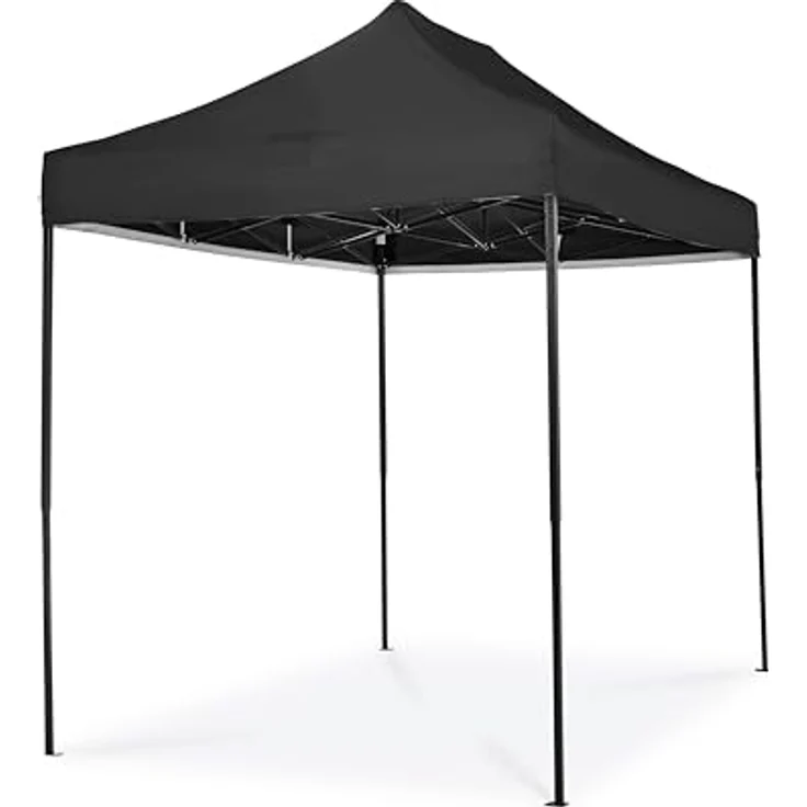 All Seasons Gazebos 3x2 m vollständig wasserdichtes Faltpavillon - Schwarz – Bild 4