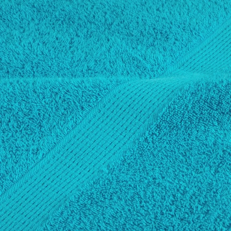 vidaXL Premium Waschhandtücher SOLUND 2 Stück Türkis 30x30 cm 600 g/m² 137443 – Bild 7