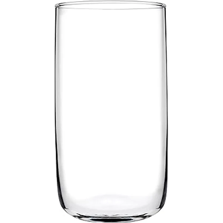 Pasabahce 4-Teilig Iconic Wassergläser Aware Collection 100% recycletes Glas Ikonisches Longdrink Glas 365 cc