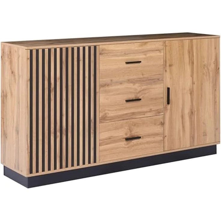 Sideboard mit 2 Türen MANAIA Braun – Bild 1