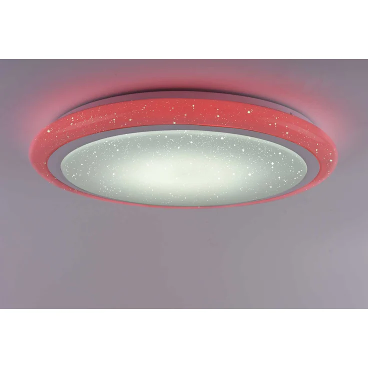 RGB LED Deckenleuchte, Fernbedienung, dimmbar, D 60 cm – Bild 10