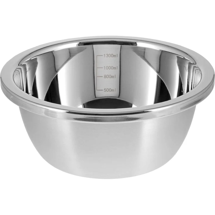 Seiher und Schüssel Set, Ø 20 cm, 2-teilig, Edelstahl – Bild 3