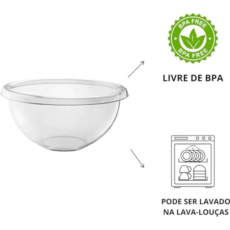 Guzzini Happy Hour Salatschüssel Ø 29 cm 4 L Season transparent H 14 cm – Bild 7