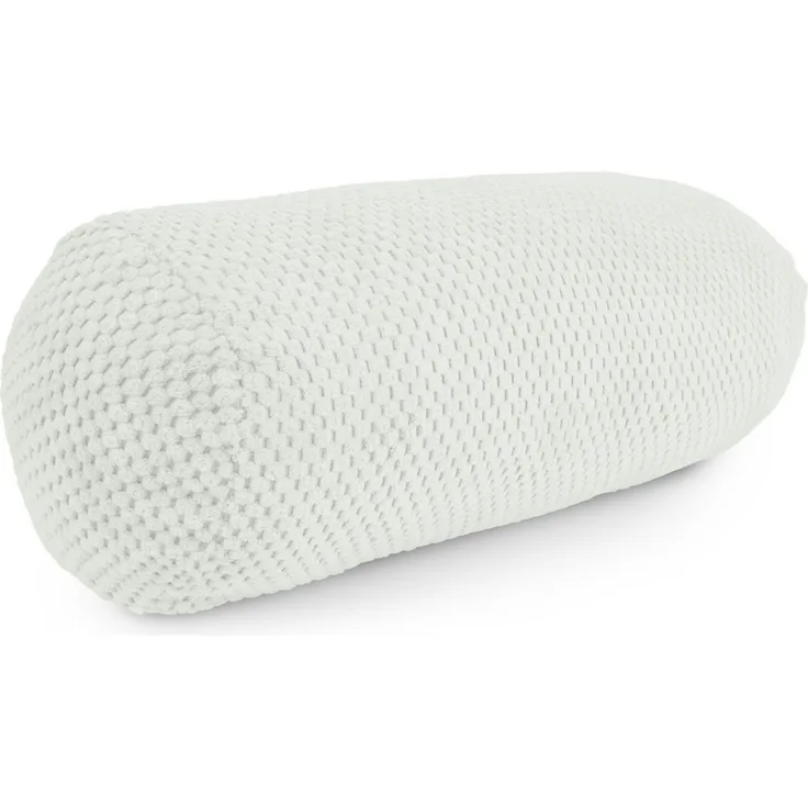 Amilian Nackenrolle 15x40 cm - Kissenrolle mit Bezug - ideal als Dekokissen - Nackenstütze, Kissen mit Bezug, Bettrolle mit abnehmbarem Bezug, Lagerungskissen - Sofakissen - Kissen
