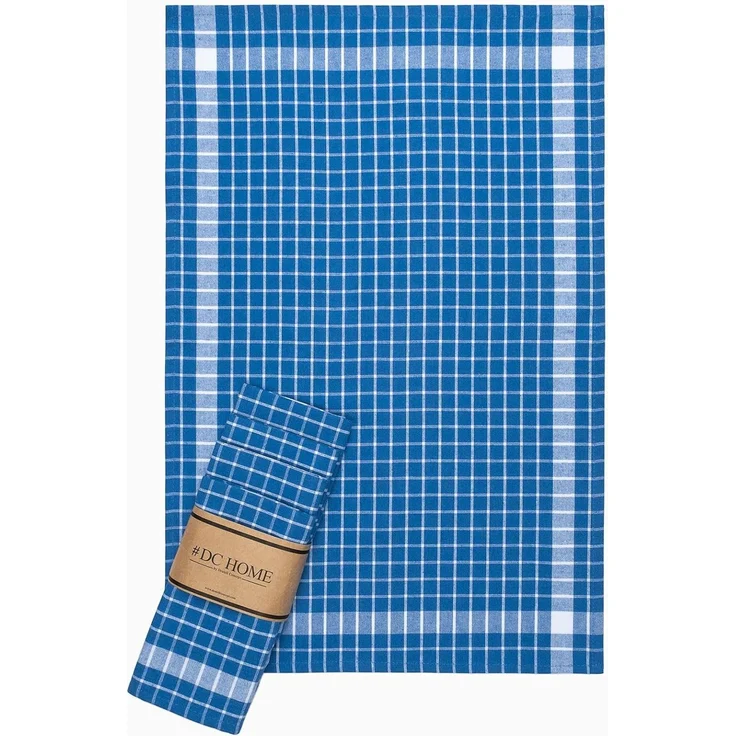 Hermia Concept 'Kareli - Blue' Handtuch-Set (5-teilig), Blau, 45 x 65 cm