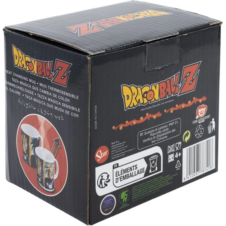 Stor Tasse Dragon Ball Z Tasse mit Thermoeffekt Vegeta & Goku 325 ml – Bild 3