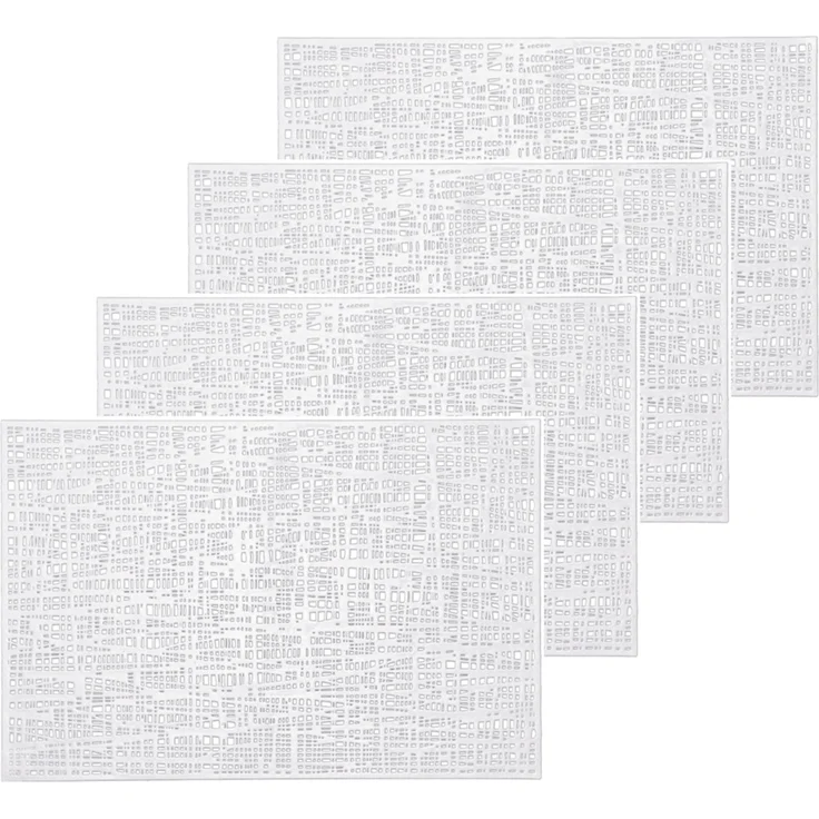 Neuetischkultur Scribble Platzmatte, 4 Stück – Bild 1