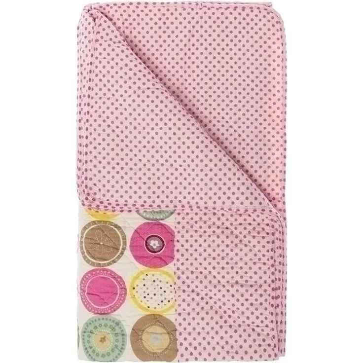 Patchwork Decke Ania III Baumwolle Mehrfarbig