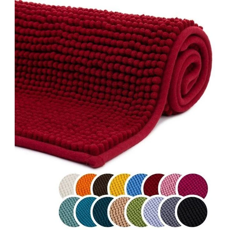 liebling Badematte Badteppich, Fußbodenheizung geeignet, in 3 Größen, Polyester, rechteckig, Antirutsch-Beschichtung, starke Saugfähigkeit, Öko-Tex zertifiziert – Bild 4