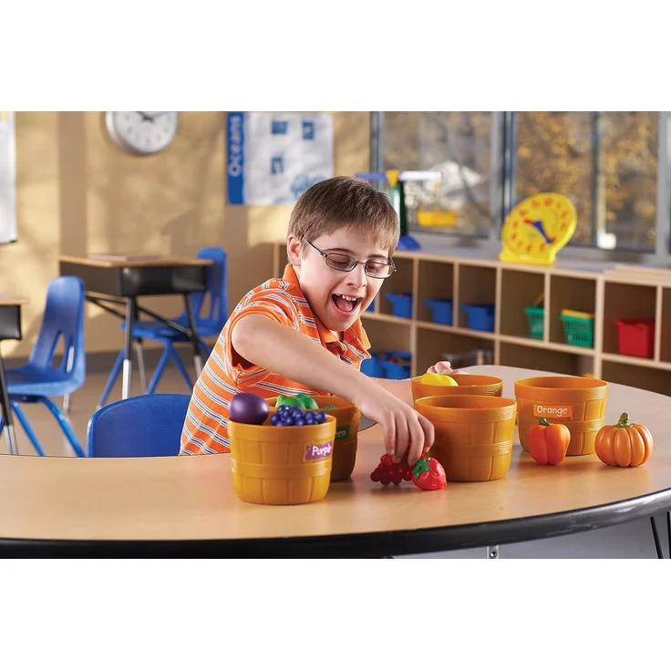 Learning Resources LER3060 Bauernmarkt Farbensortierset – Bild 4