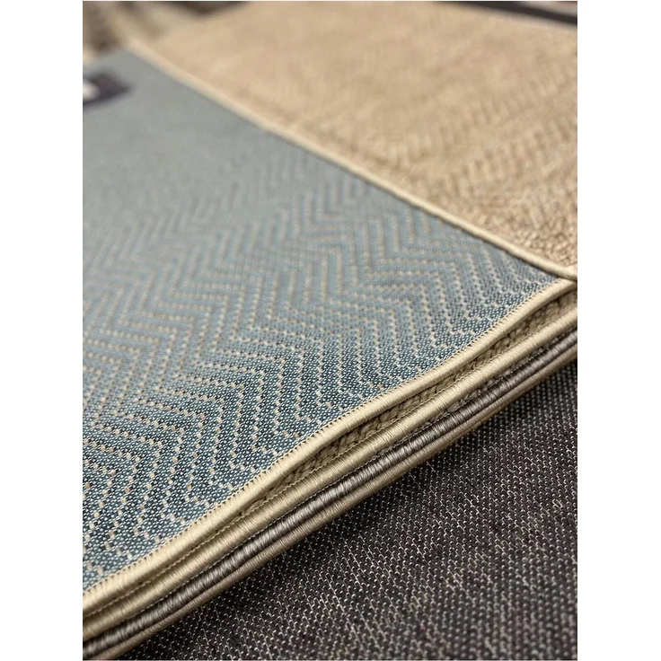 Origine Outdoor-Teppich 77 x 150 cm Polypropylen Beige 88780581 [en. casa] – Bild 3