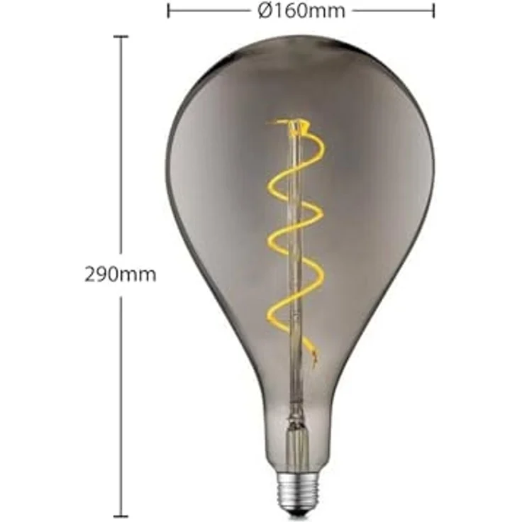Lucande LED-Leuchtmittel E27 A160 LED 4W, E27, warmweiß, E27, Leuchtmittel LED-Lampen Energiesparlampe – Bild 2