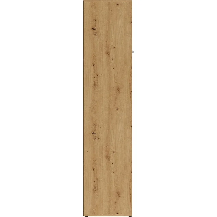 Vente-unique - RAPILI - Schrankbett - Metall - Beige, Naturfarben hell - 159 x 239.2 x 225.2 cm – Bild 7