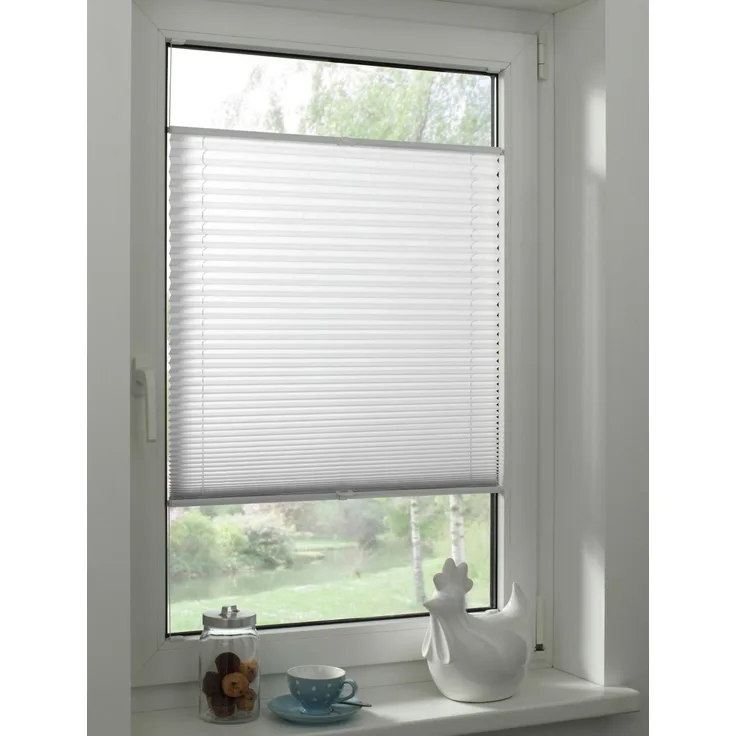 Gardinia Plissee weiß Concept