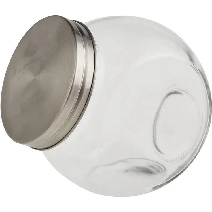 VBS Vorratsglas Bonbon, Edelstahl, Mit Schraubdeckel