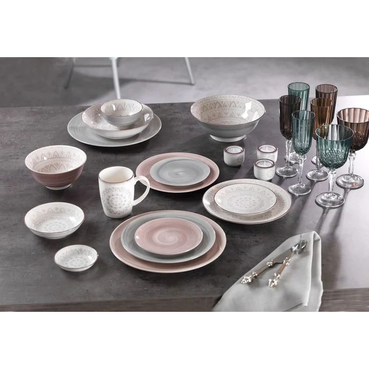Müslischale 15,5cm 6er Set Valencia braun
