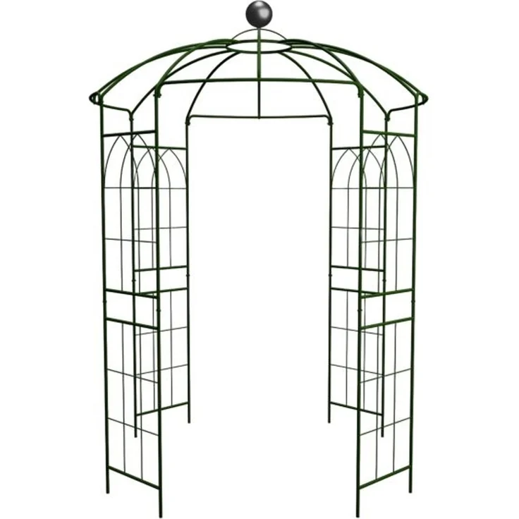 Relaxdays Rosenpavillon Metall – Bild 7