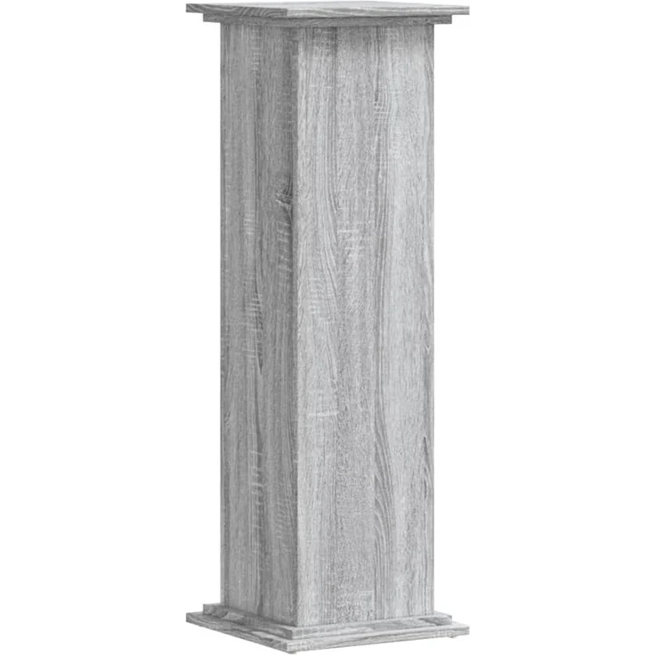 vidaXL Pflanzenständer Grau Sonoma 33x33x100 cm Holzwerkstoff 852983 – Bild 1