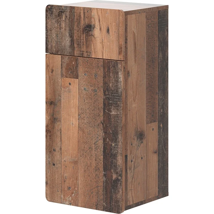 Midischrank Izan Oldstyle 36.6 x 76.6 cm mit Schublade und Tür Vicco – Bild 1