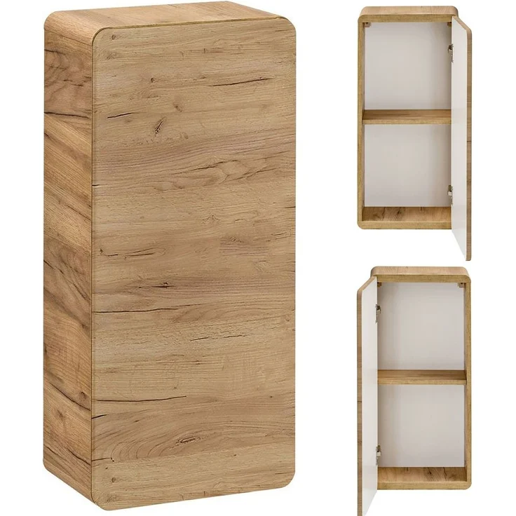 Badmöbel Set LUTON-56-CRAFT in Wotan Eiche Nb, B/H/T ca. 180/200/46 cm – Bild 8