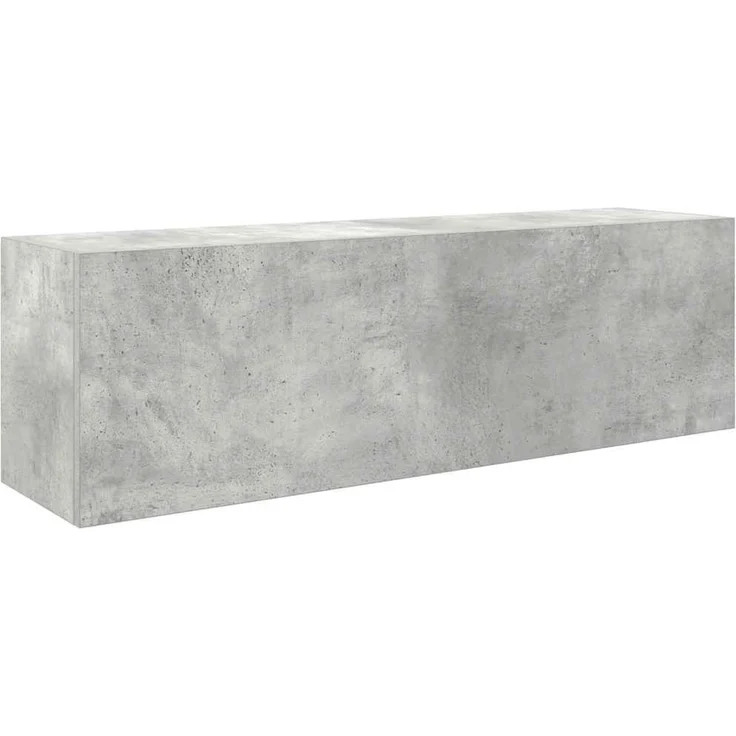 vidaXL Bad-Wandschrank Betongrau 100x25x30 cm Holzwerkstoff 860097 – Bild 2
