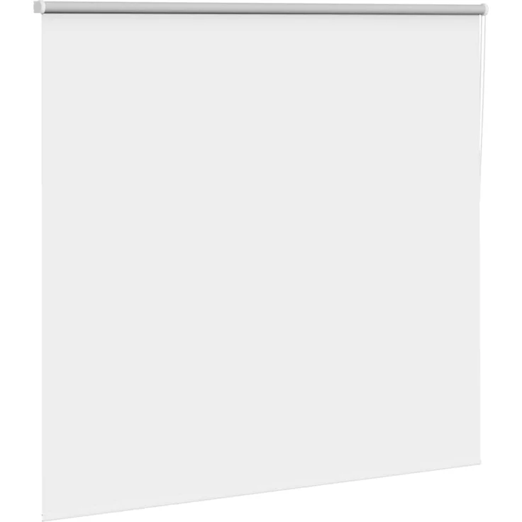 vidaXL Verdunkelungsrollo Weiß 165x130cm Stoffbreite 161,6cm Polyester 4011895 – Bild 2