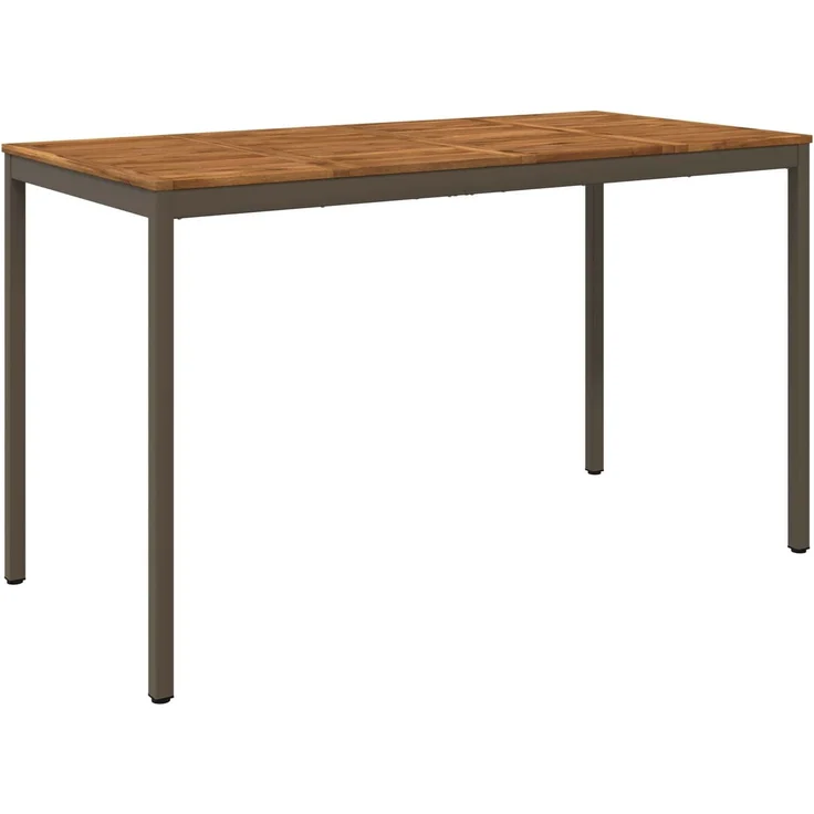vidaXL Gartenbar-Tisch NAARDEN Natur und Kaffee 180 x 88,5 x 105 cm 901354 – Bild 2